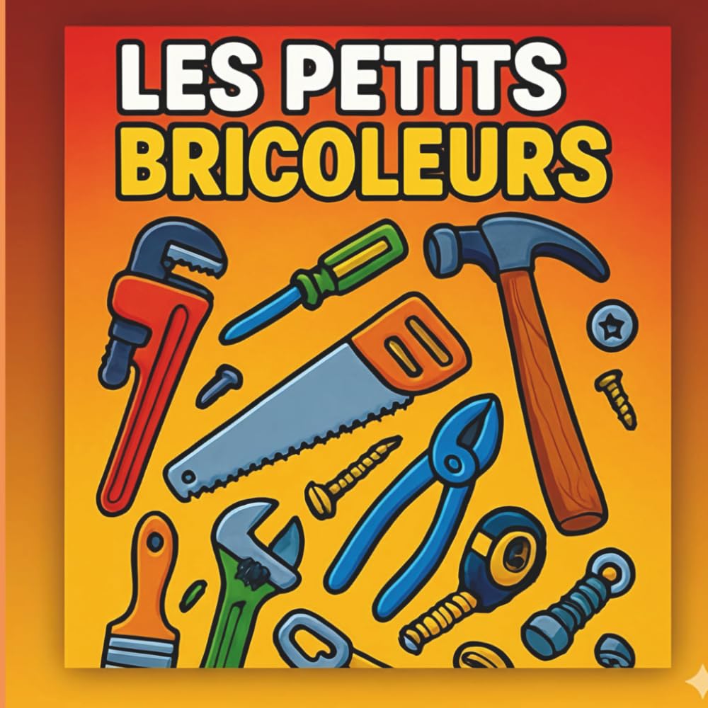 Les Petits Bricoleurs : Outils à Colorier: livre de coloriage pour enfants outils de construction