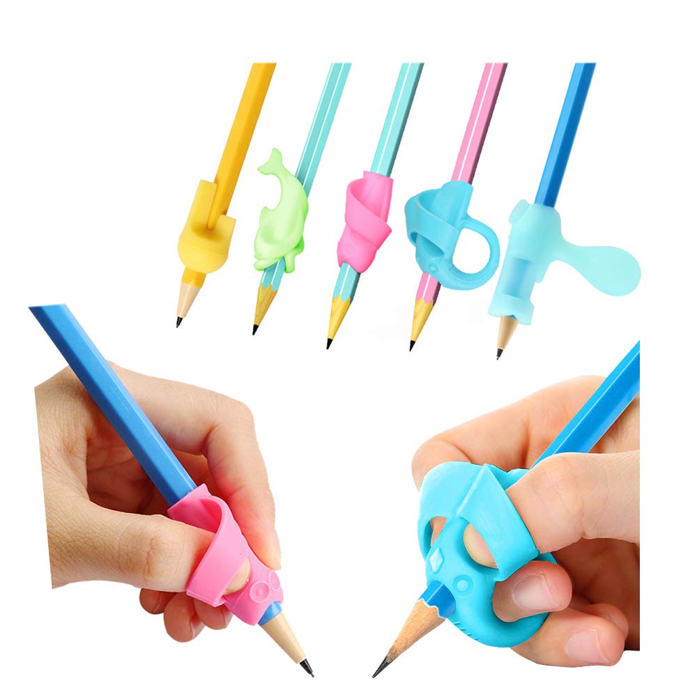 Adaptador Lapiz 3 Correctores Postura Para Lápiz - Ergonomico Para Niños - Silicona Suave - Ideal Para Escritura Corrector Escritura Niños