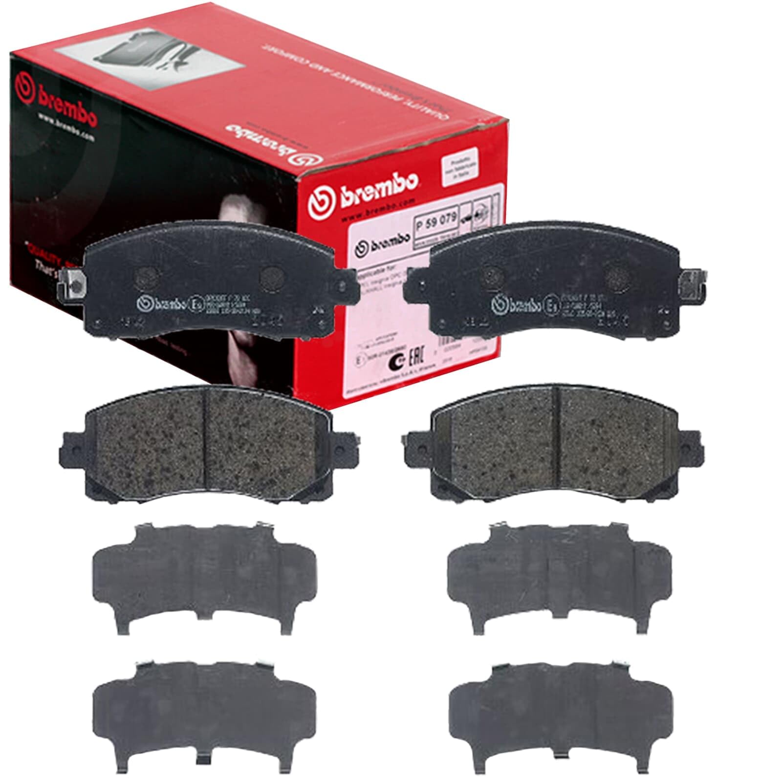Pastiglie freno Brembo Anteriore P 78 028. Set di 4