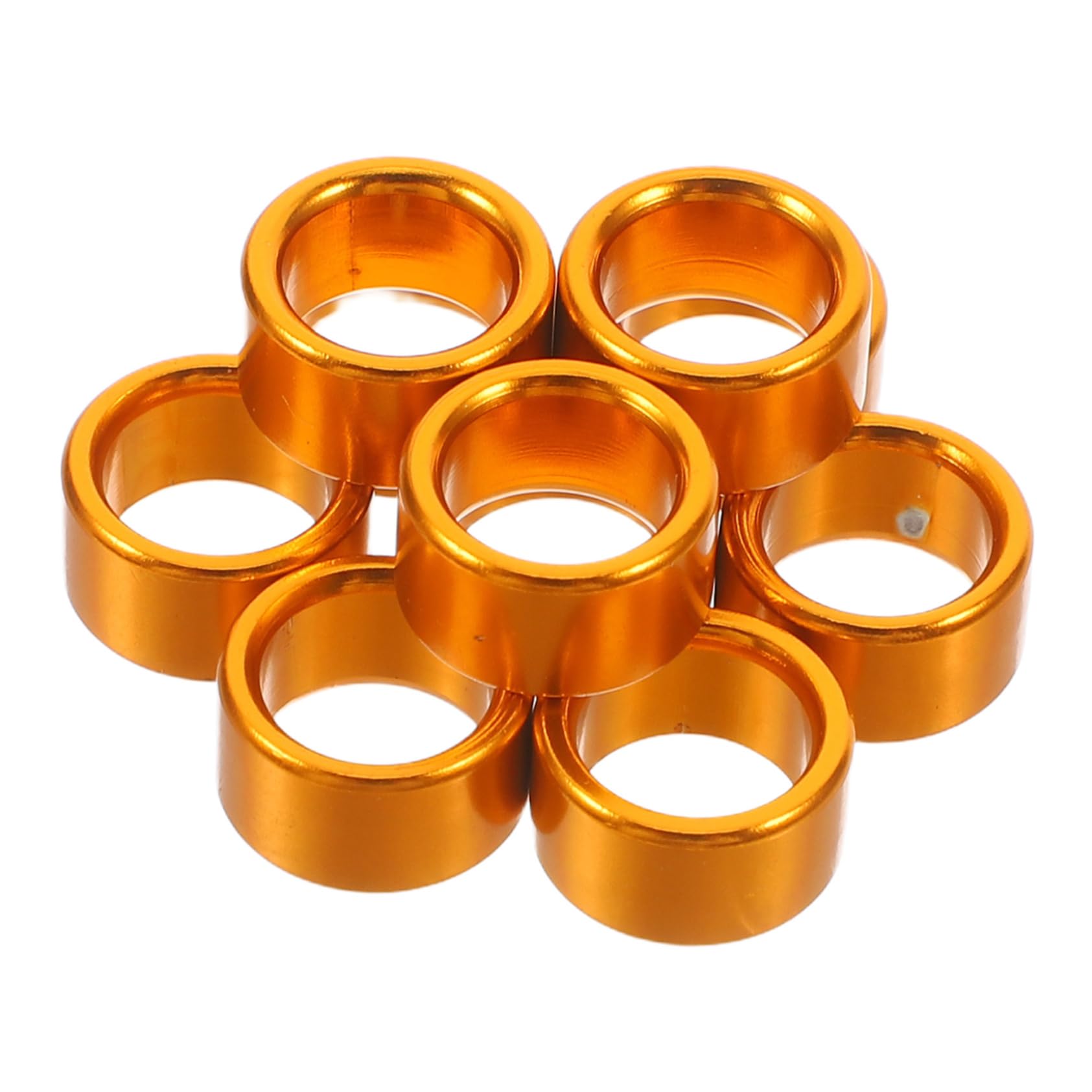 BCOATH 10pcs Pigeon Leg Band Aluminium Identification Rings for Bird Health Quick Fit Comfortable Design