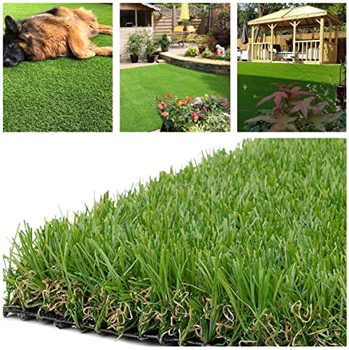 Petgrow Deluxe Realistic Artificial Grass Turf 4FTX10FT, 70 oz...