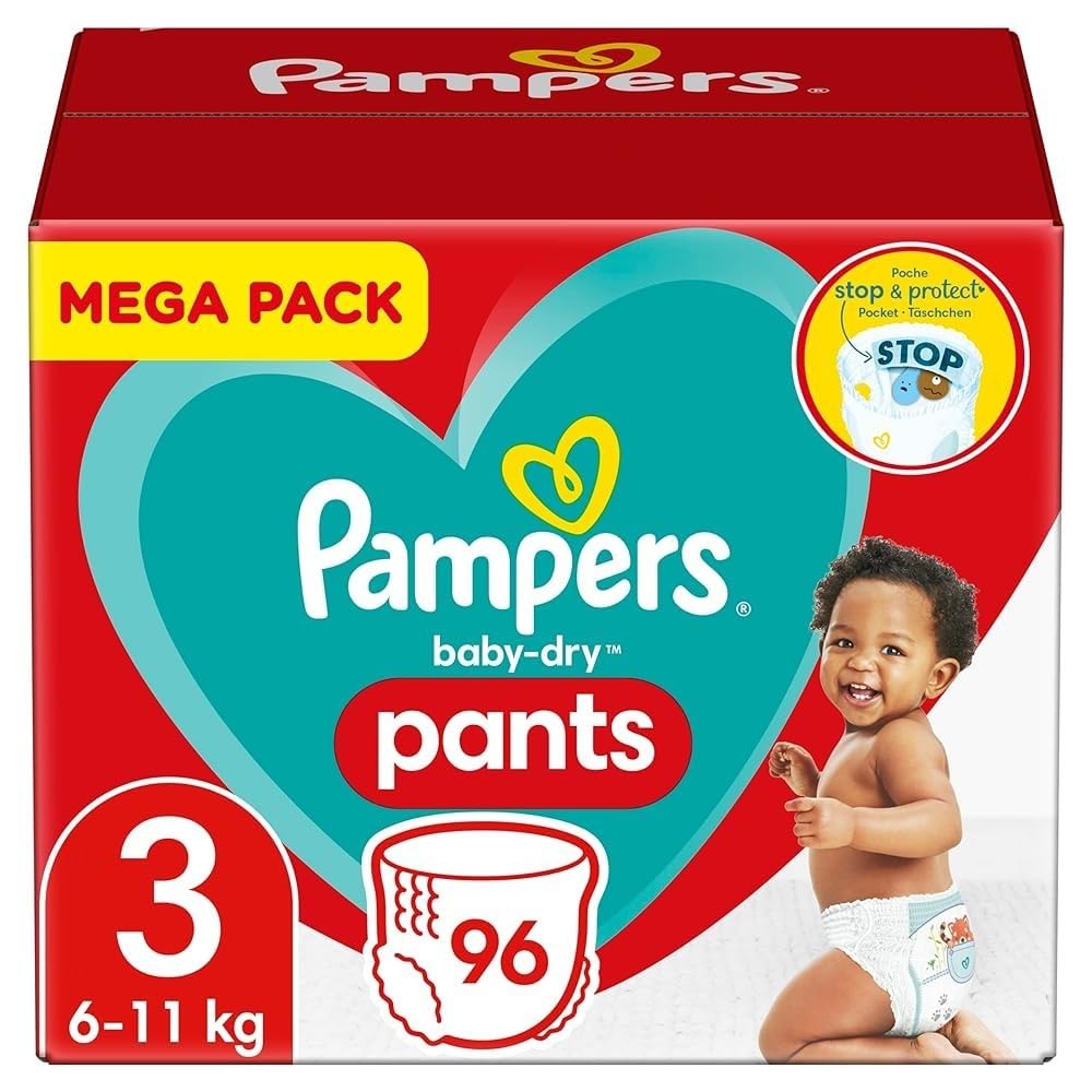 Pampers Baby dry pants luierbroekjes maat 8 reserveren | Albert Heijn