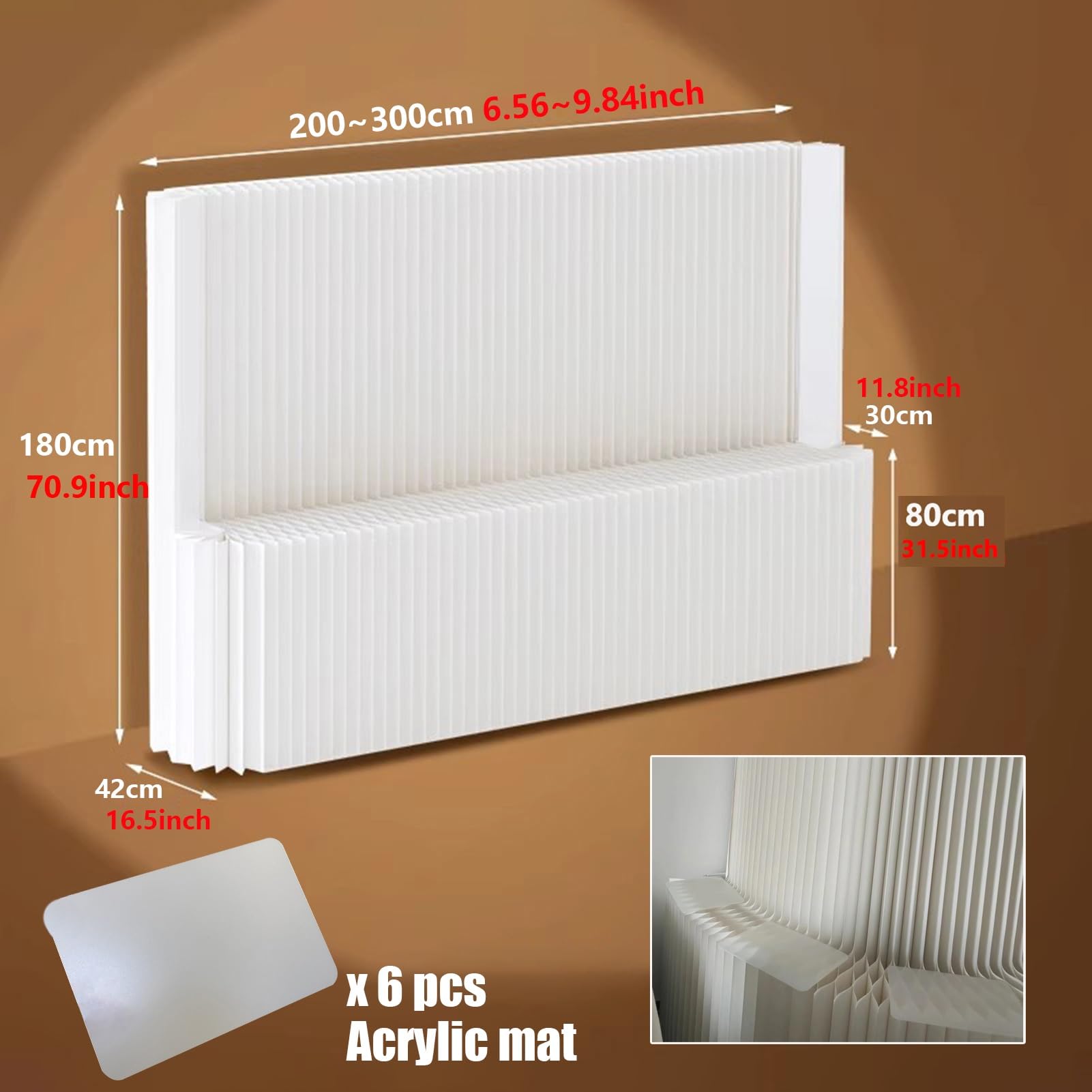 ☆半額☆　パーティションペーパー 折りたたみ式 ☆半額☆ パーティションペーパー 折りたたみ式 ☆半額