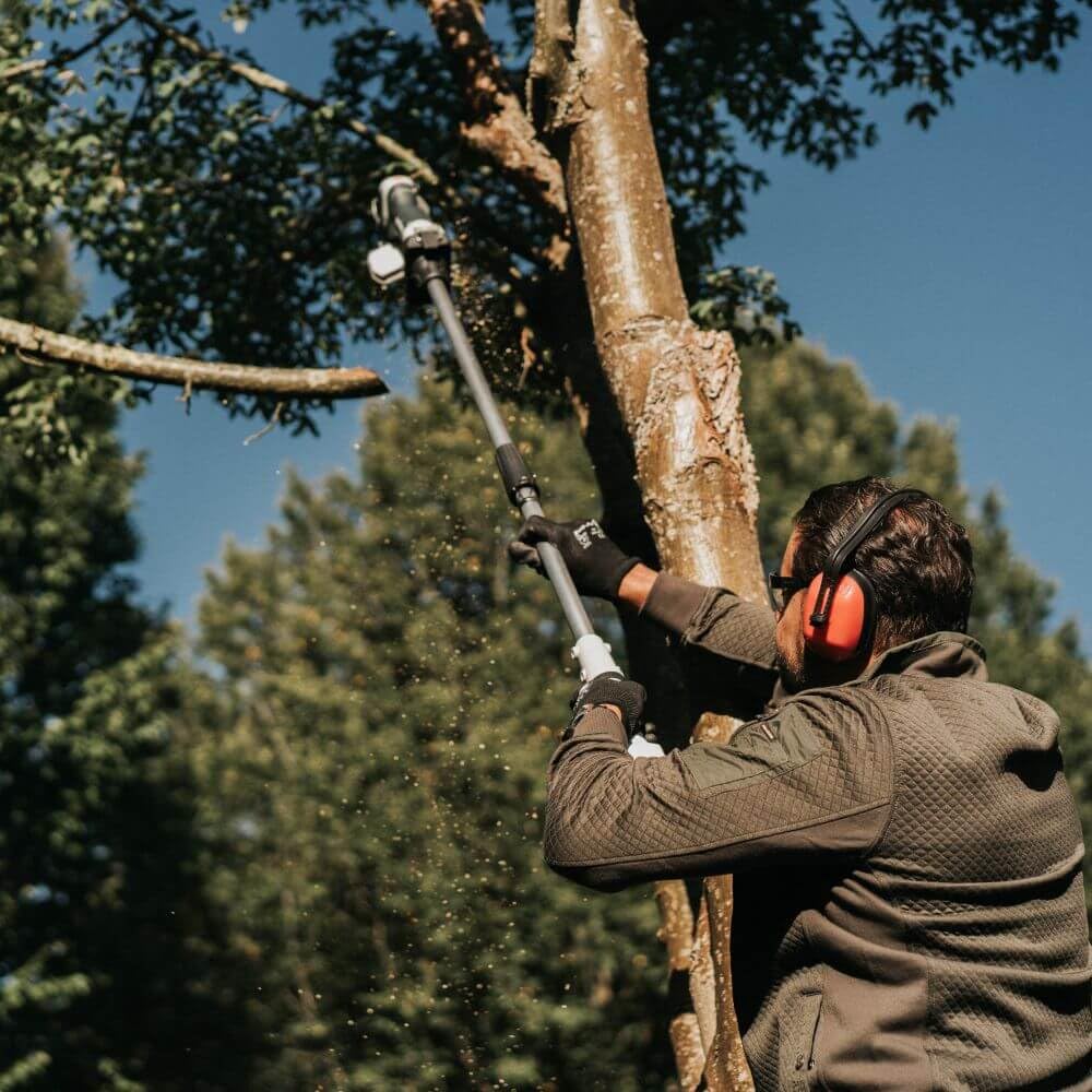 Manija de extensión para motosierra Nexxsaw/sierra de una sola mano