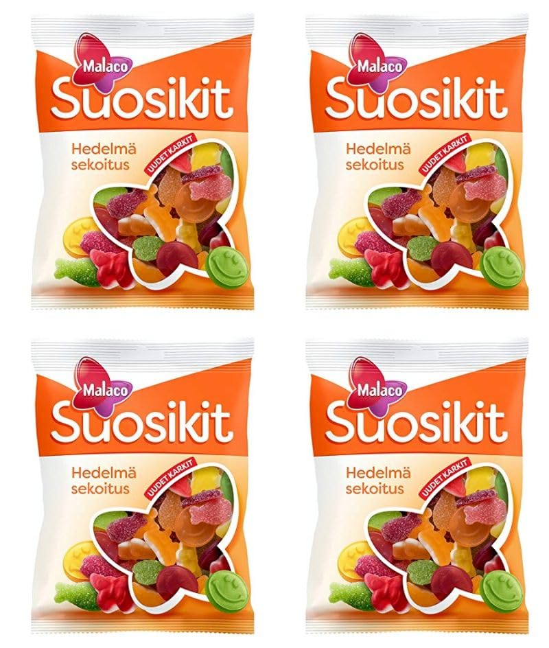 Malaco Fruit mix Gummy 4 Pack 230g miniatura 1