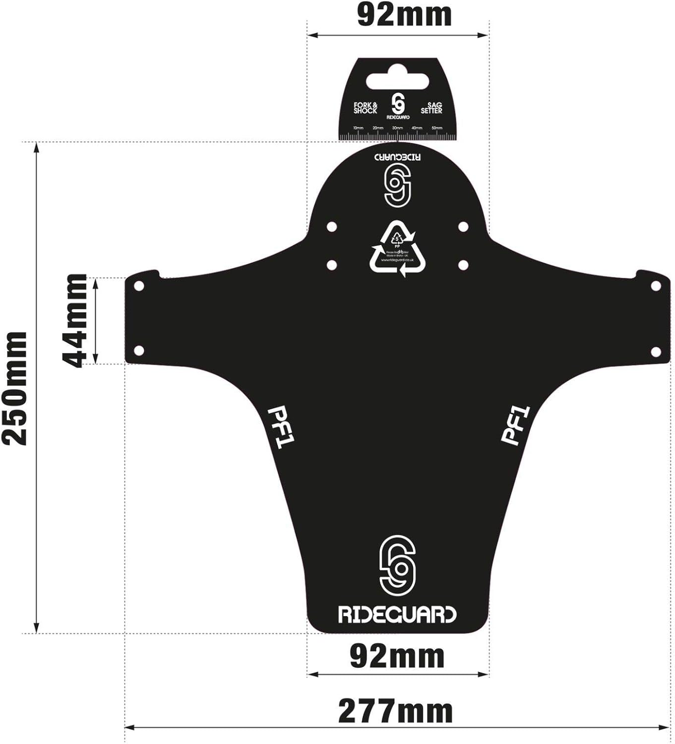 PF1 – Front MTB Mudguard Mountain Bike Fender. Fits 24”, 26”, 27.5”, 29”, Plus Size and Fat Bikes. UK Made 100% Recycled Plastic Waste 100% Recyclable. PF1 – Front MTB Mudguard Mountain Bike Fender. Fits 24”, 26”, 27.5”, 29”, Plus Size and Fat Bikes. UK Made 100% Recycled Plastic Waste 100% Recyclable.