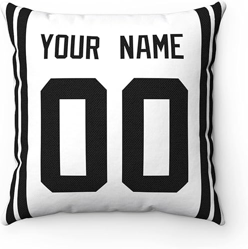 Miniatura 115 de ANTKING 2 paquetes de almohadas personalizadas con cualquier nombre y número para hombres, mujeres y niños Para Cincinnati