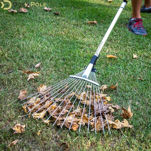 Docazoo DCZ-FGS-P048-01-AA1US Roof Rake Extension Pole Attachment - Adjustable Roof Rake Attachment For Cleaning Leaves thumb #8