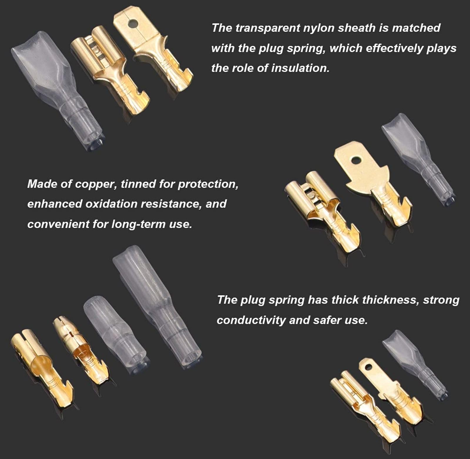 Connettori Preisolati Cilindrici Per Cavi Con Sezione Da 0,25 A 1 Mm² - Foto 6