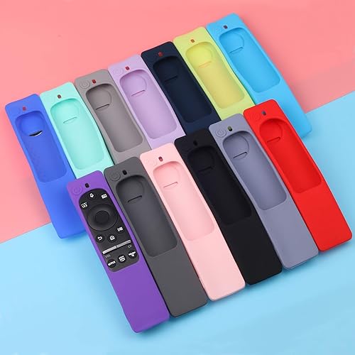 Miniatura 9 de Funda protectora de silicona para Samsung Smart TV Control remoto serie BN59, con imán, antipérdida, a prueba de golpes, suave, antideslizante, a