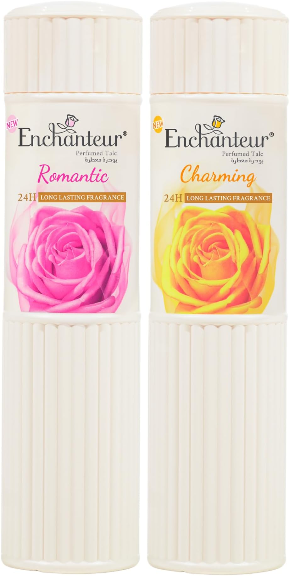 – Enchanteur Talc (2 X 250 gm), Romantic + Charming