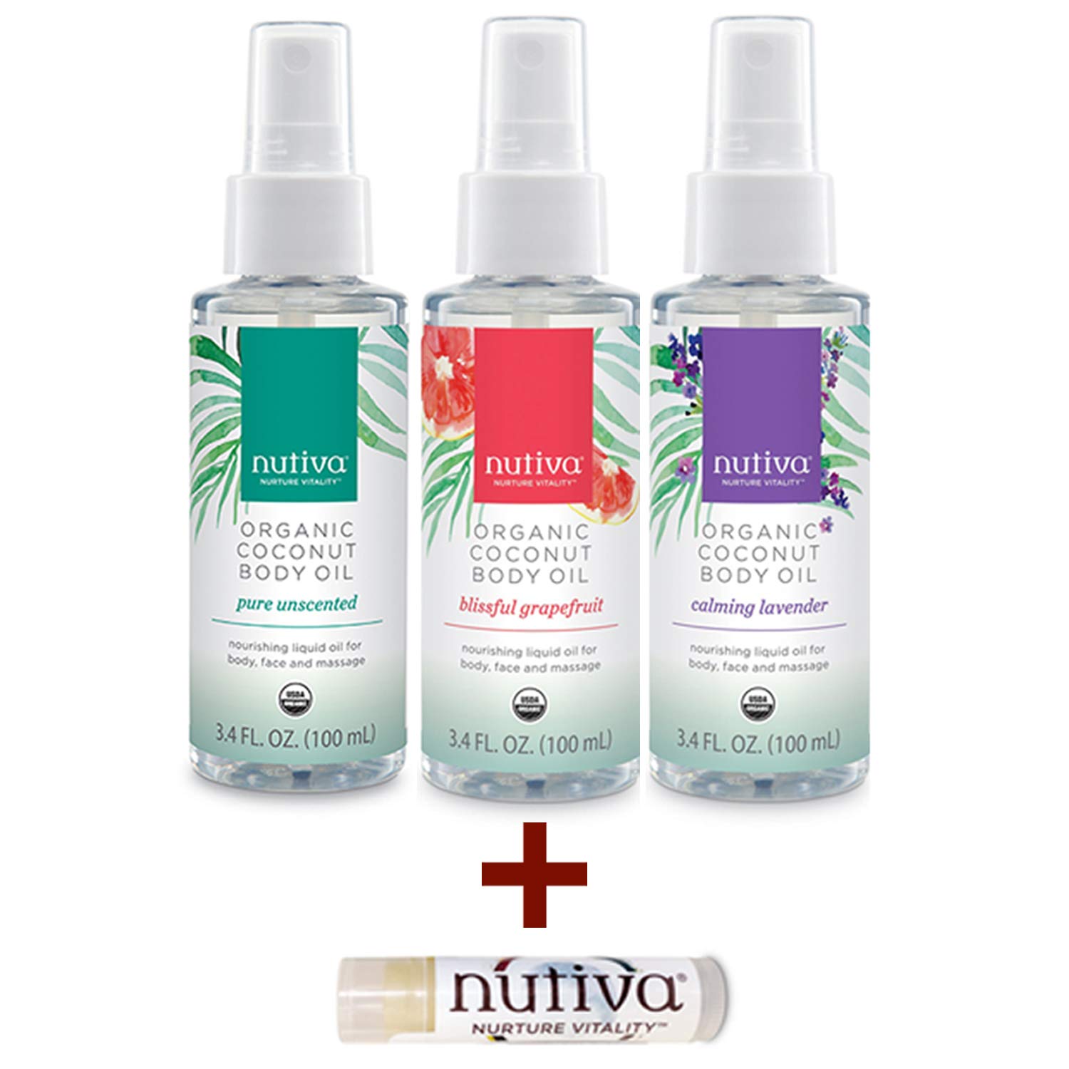 nutiva organic coconut body oil
