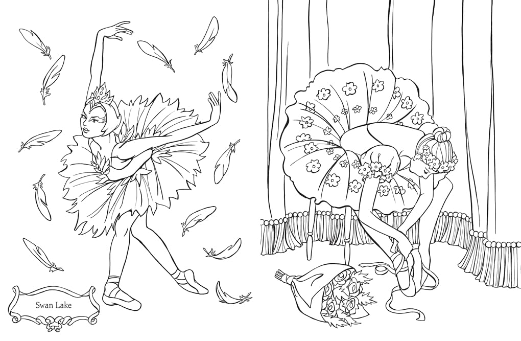 The Ballet Colouring Book