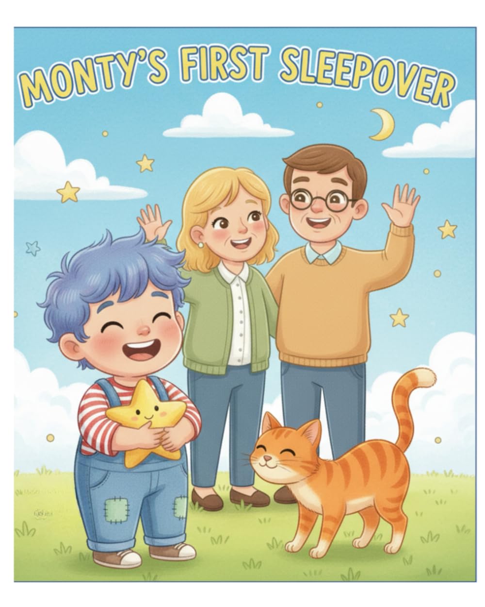 Monty’s First Sleepover: “A Heartwarming Bedtime Story About First Sleepovers and Grandparent Love”