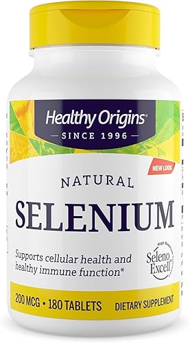 Healthy Origins Selenium Seleno Excel 200 MCG, 180 unidades