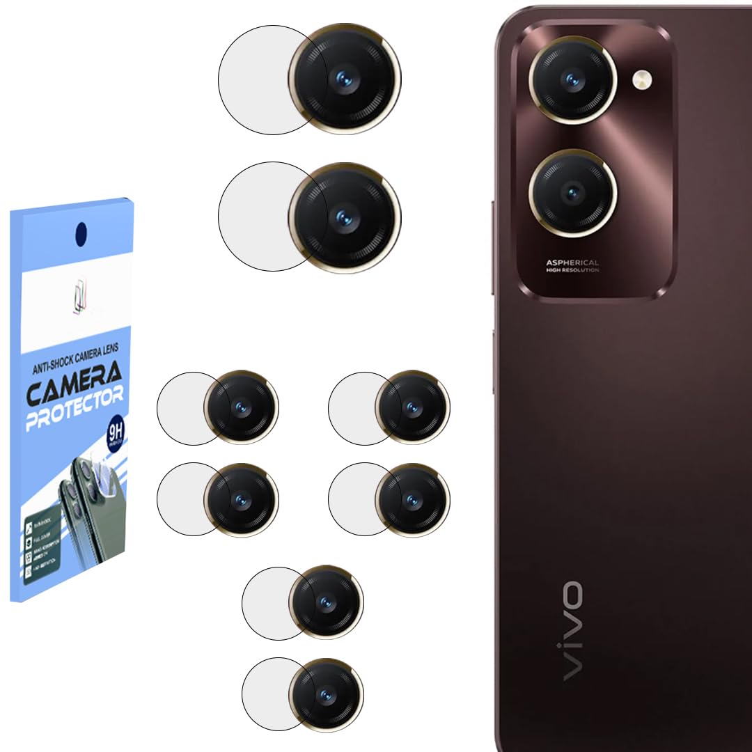DVANK™ (Pack of 4 Camera Guard Camera Lens Protector Compatible For VIVO Y28E, Y28S 5G || Unbreakable Polycarbonate Material with Easy Installation Kit (B0D9JD3794) Amazon Price History, Amazon Price Tracker
