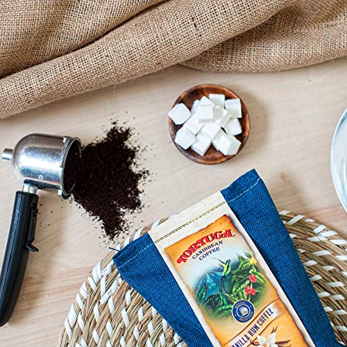 Tortuga 411900648 Caribbean Port Royal Jamaican Blue Mountain Flavored Coffee- Roasted And Ground Coffee 10Oz - The Perfect Premium Gourmet Gift For Gift Baskets thumb #1
