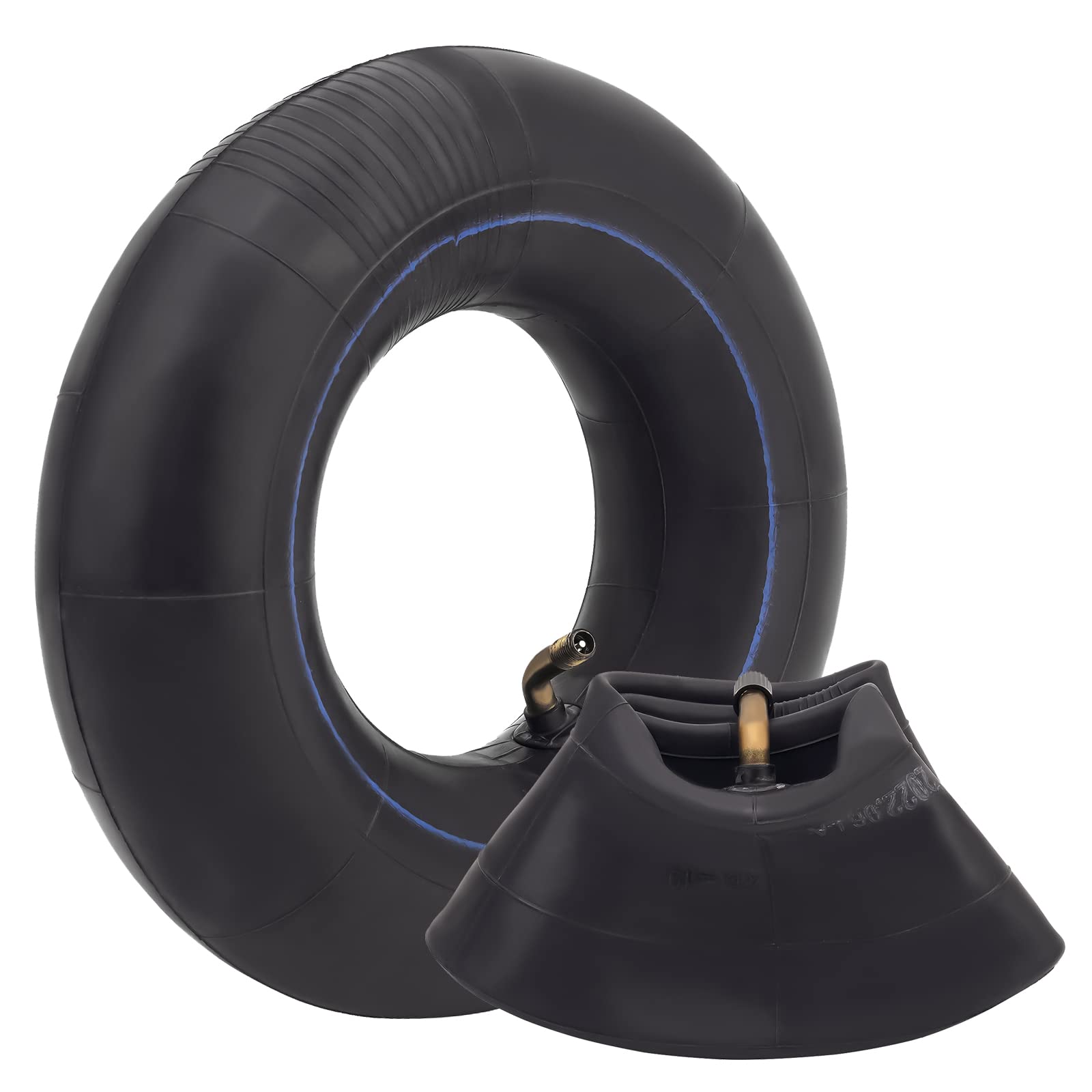 3.00-4 260x85 10"x3" Inner Tube Bent Valve Stem Compatible with Razor E300 E325 Scooter, Wheelbarrows,Tractors Mowers, Mobility Scooter,Pocket Rocket, Go Kart,Power Chair （2 pack）