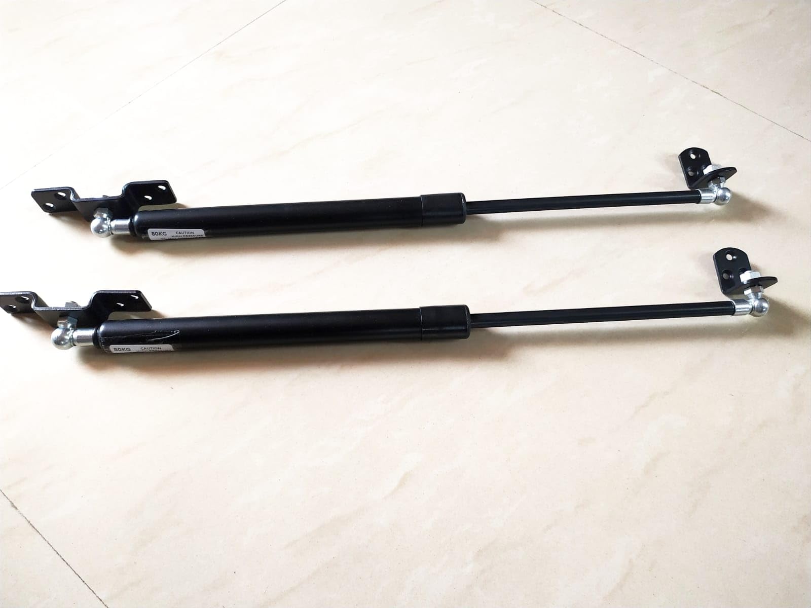 18"/ 450mm Bed Shocker Gas Spring/Pump for Smooth Soft Closing Bed Box Lift Mechanism, Weight Capacity 80kgs- Pack of 2 pcs-image-46