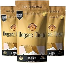 100% Natural Himalayan Cheese Based Dental Chews for Dogs (Large Bars Pack of 3) (Medium Bars Pack of 3)