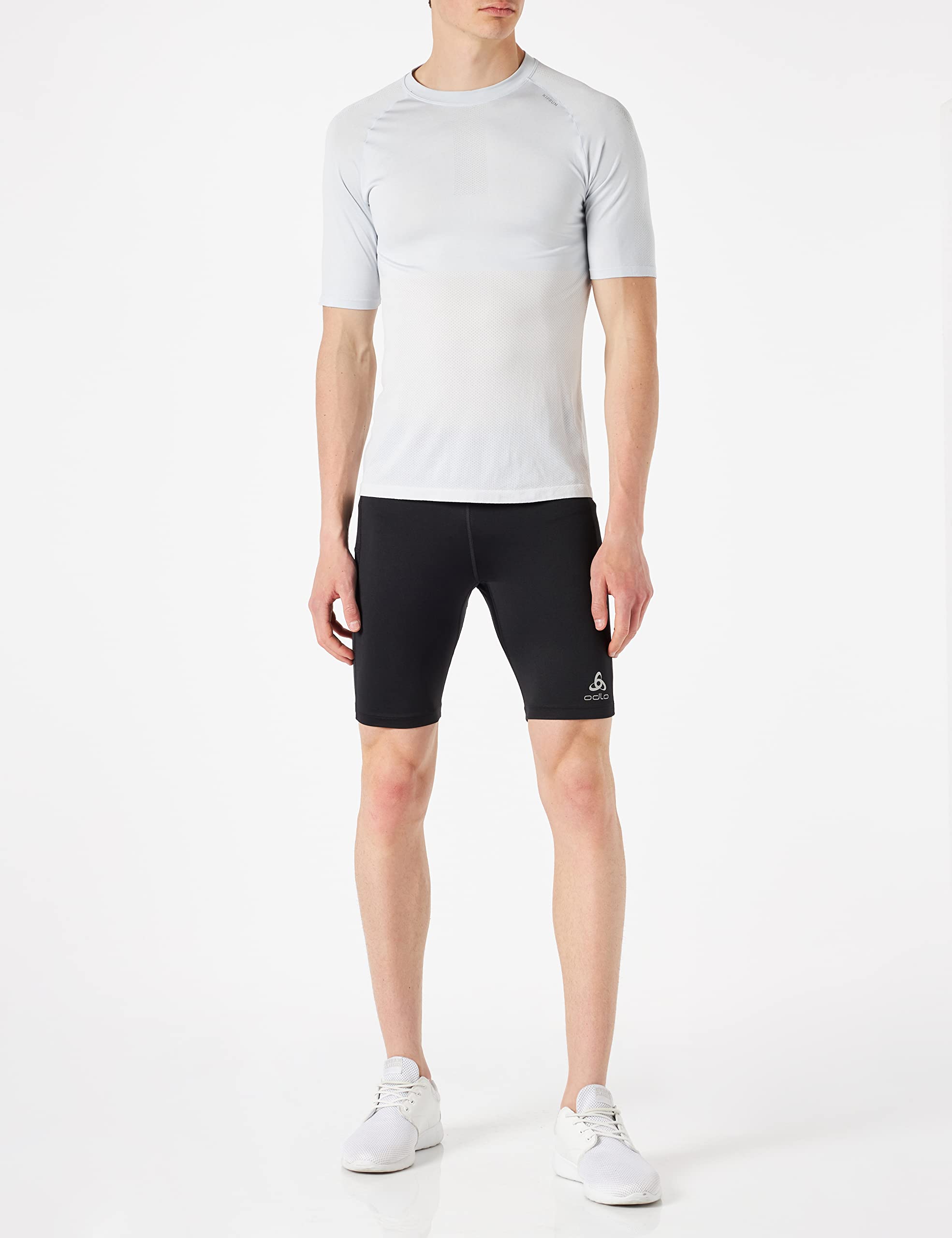 Odlo Rajstopy Essential Short Run - Krótkie spodenki Mężczyźni