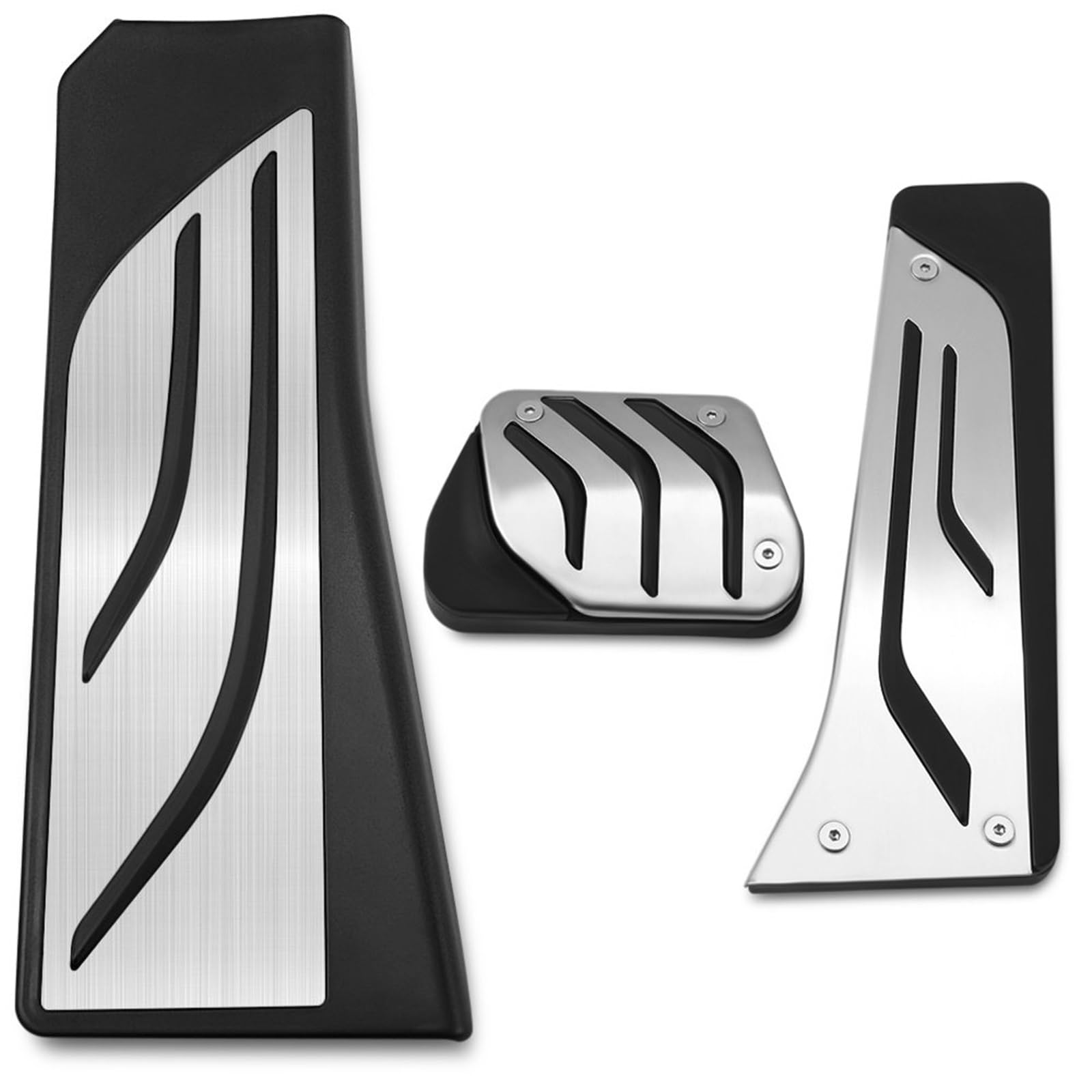 Pedales Coche LHD LHD Cubierta Pedal Apoyo Embrague Freno Gas Para 5 6 7 Series E65 E67 E68 F01 F02 F10 F11 F07 F12 F13 2001-2016 Almohadilla Pedal Embrague