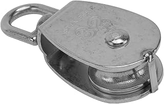 VILLFUL Lift Wheel Stainless Steel Pulley Cable Pulley Fitness Pulley Block Steel Pulley Block Steel Bearing m25 Metal Lift Load Bearing Pulley