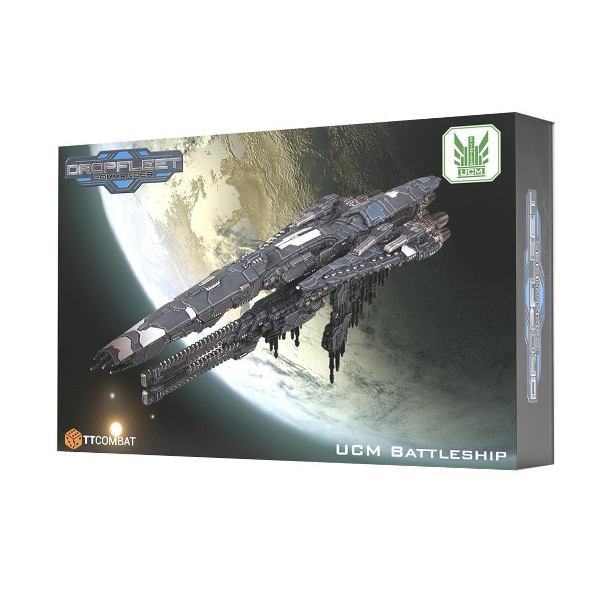 Dropfleet Commander TTCombat UCM Battleship TTDFX-UCM-023