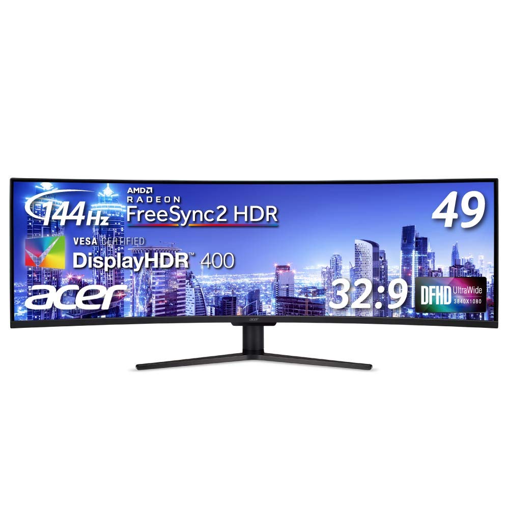 Amazon.co.jp: Acer 49インチ湾曲液晶ウルトラワイドモニター 
