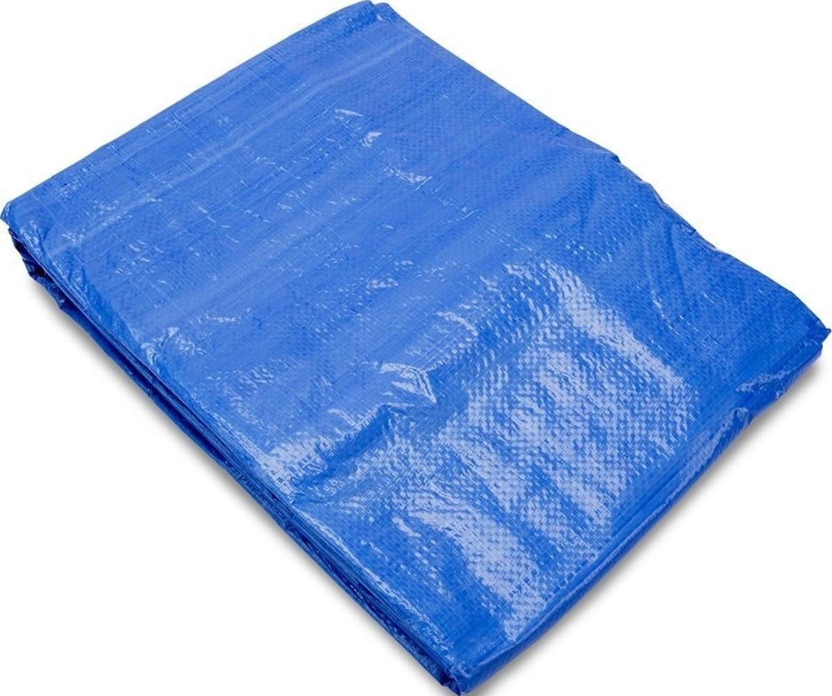 Grizzly Tarps by B-Air 8' x 10' Large Multi-Purpose Waterproof Heavy Duty Poly Tarp with Grommets Every 36