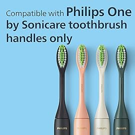 Philips One by Sonicare 2pk Brush Heads, White BH1022/07