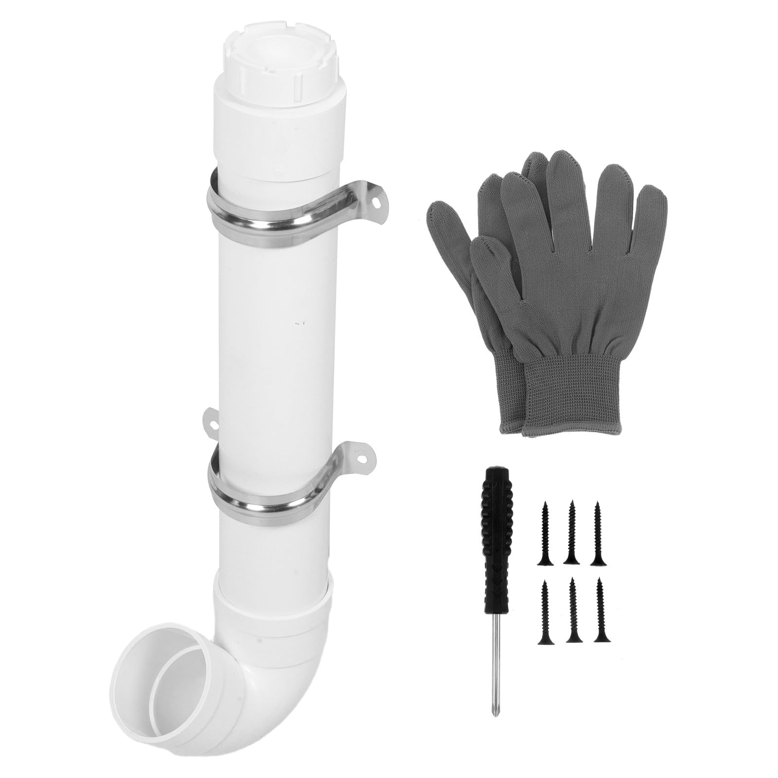 Operitacx 1 Comedero Tubular para Pollos - Comederos a Prueba de Ratas - Dispensador automático Colgante para Alimentar Mascotas, Ideal para codornices, Patos y Pavos en gallineros Exteriores.
