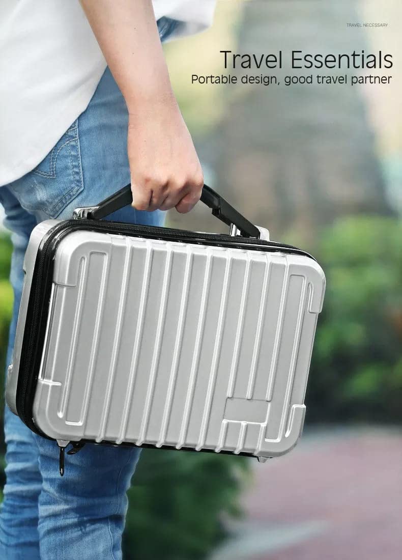 GetZget Abs Carrying Case Bag For Dji Mini 2 Protective Hard Shell Travel Protection Suitcase (Hard Case) - Black 1
