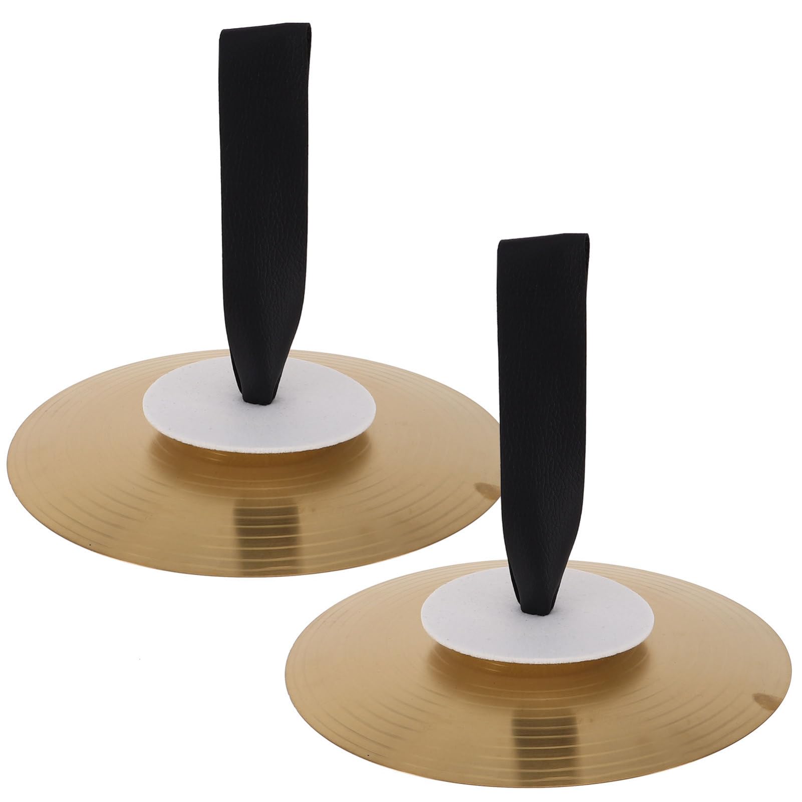 Generic Portable Hand Cymbals Boys and Girls Metal Cymbals Set for Music Classes Dance Toy Instruments