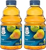 Gerber Nature Select Baby 100% Fruit Juice 32 Fl Oz (Pack of 2) (100% Pear Juice)