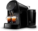 Philips L'OR BARISTA Coffee Capsule Machine & Milk Frother by Philips, for Double or Single Capsule, Black (LM8014/60)