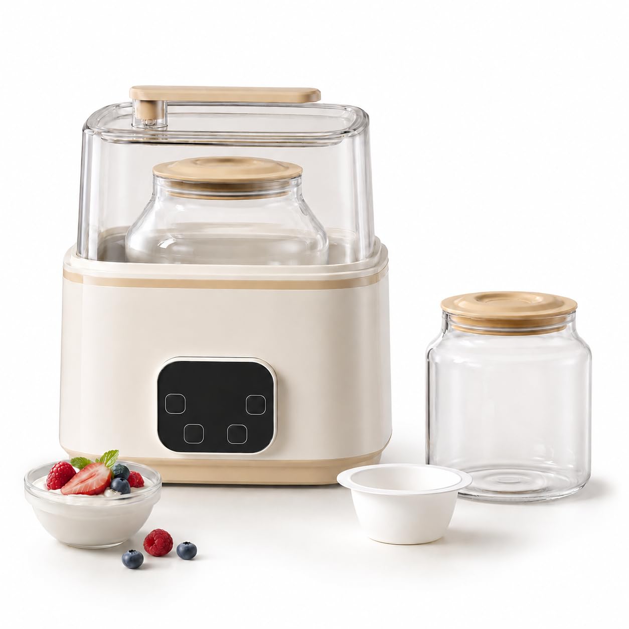 Yogurtera, Tarros de Cristal 1L+2L, 7 Programas