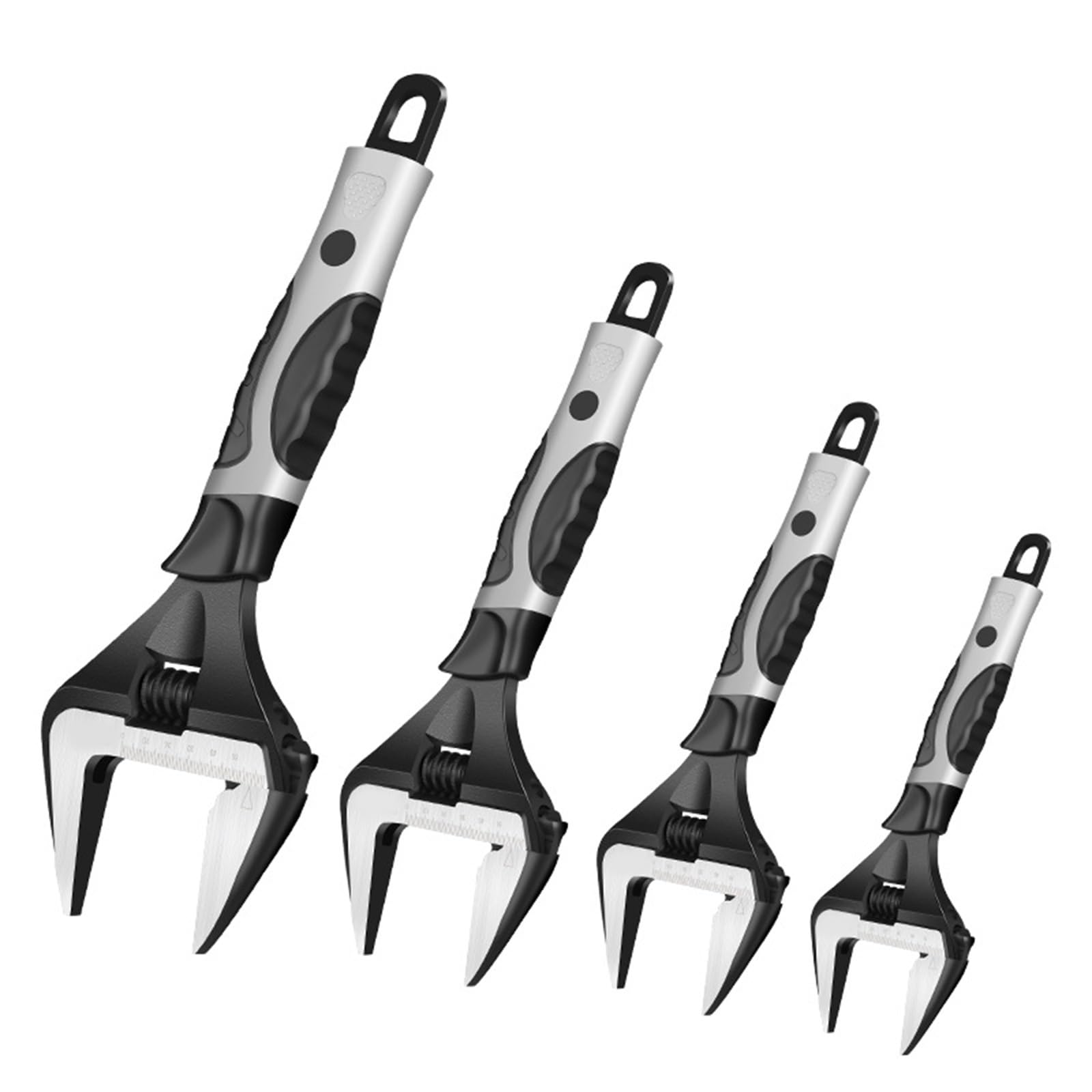 Clé de plomberie efficace, pratique et outil de plomberie avec mâchoire large, pratique pour diverses fixations