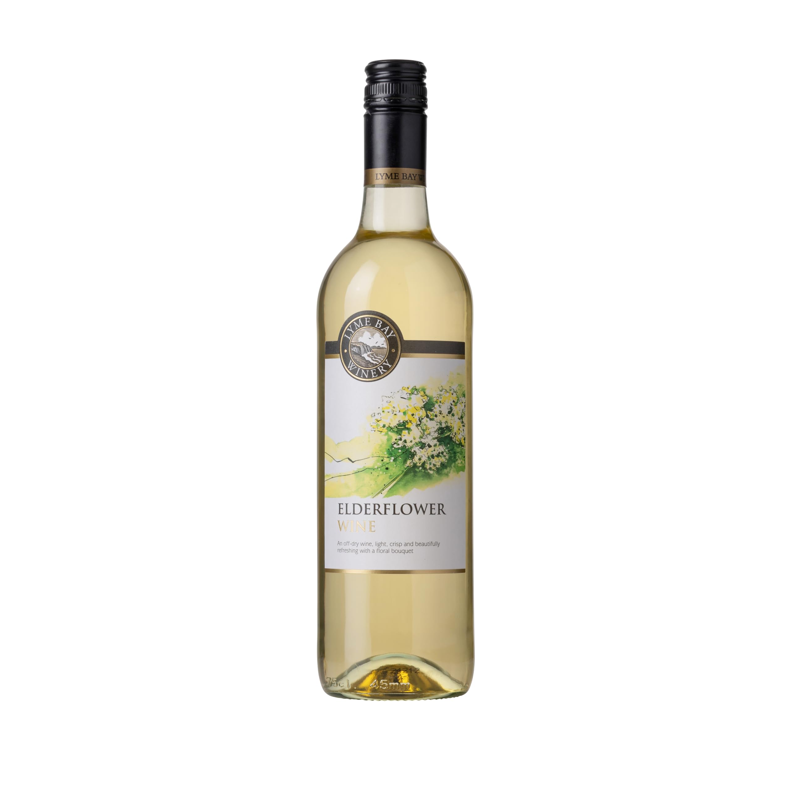 The Lyme Bay Winery Elderflower Wine, 75 cl