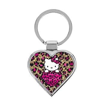 Amazon.co.jp: [POKLWZN] ハート キーホルダー ハローキティ