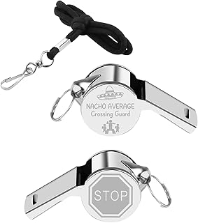 WSNANG Crossing Guard Gifts Crossing Guard Whistle with Lanyard Crossing Guard Appreciation Gifts School Guard Gift