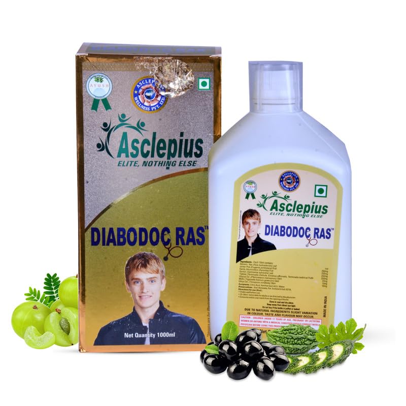 Asclepius Diabodoc Ras helps to maintain Natural Blood Sugar with Ayurvedic Herbs, Supports Pancreatic Health, Promotes Metabolic Balance, Preservative-Free - 1000ml (B0D9JXZCWV) Amazon Price History, Amazon Price Tracker