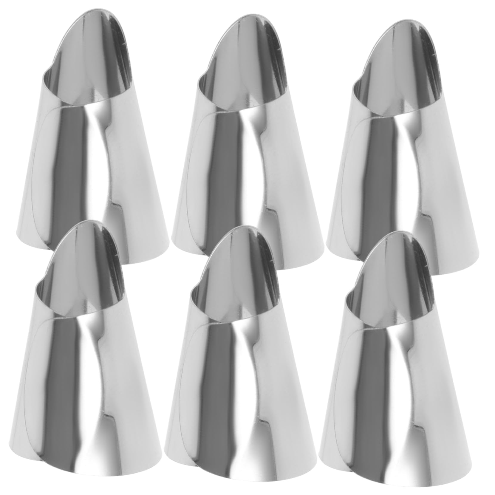 Ipetboom Gardening Essential: 20pcs Stainless Steel Thumb Cutters Plant Tool Finger Protector for Fruits Veggies