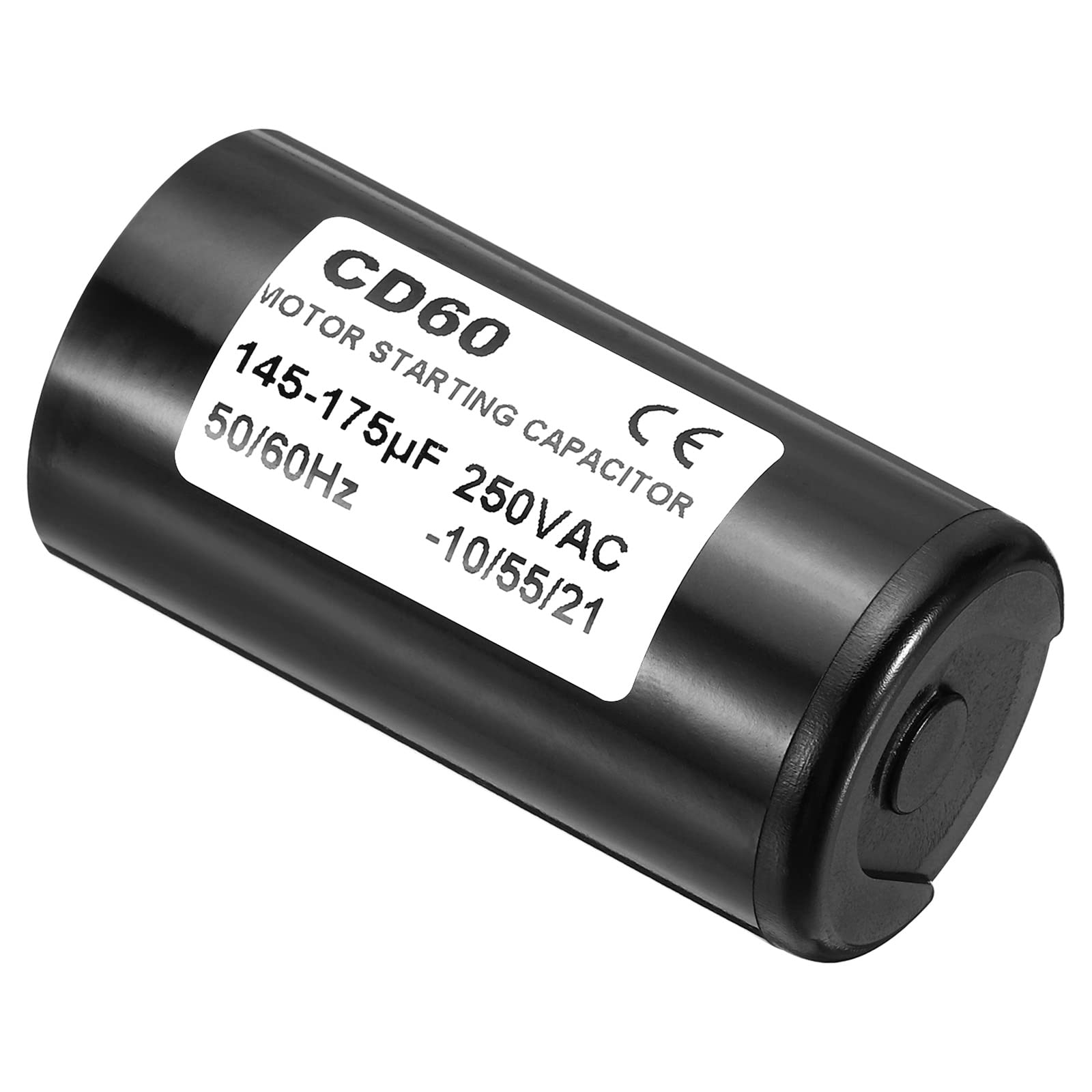 PATIKIL Silnik rozruchowy skraplacza, 145-175uF/Mfd 250VAC 50/60Hz CD60 Kondensator Start Silnik Kondensator Rozruch silnika elektrycznego w trybie pracy