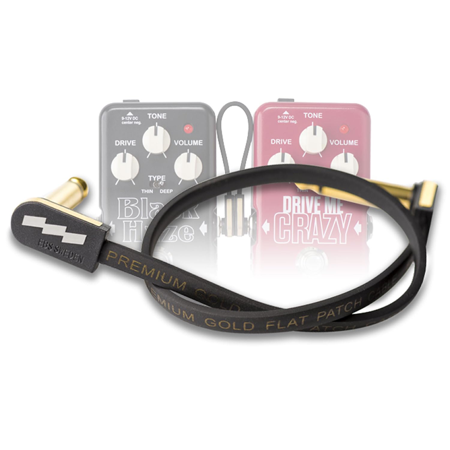 EBS PG-28 flaches Premium Patchkabel 28 cm 5 Stück