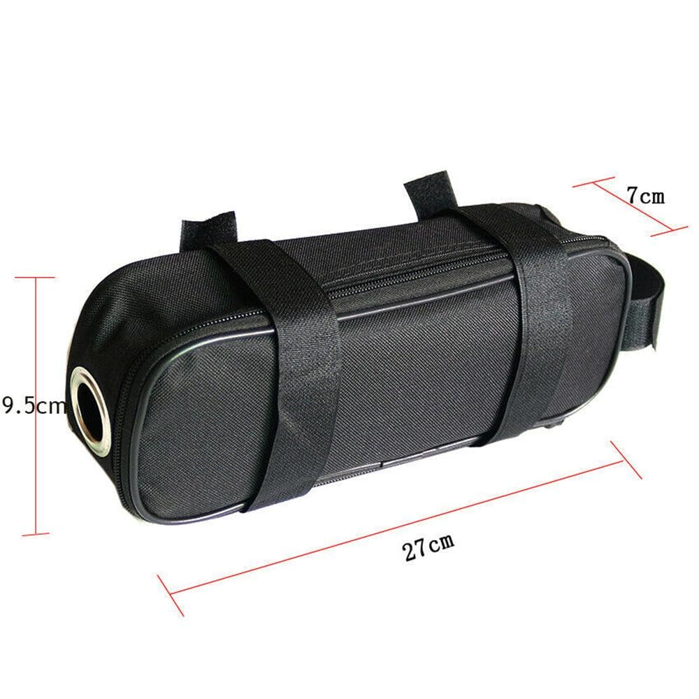 XinGeeek Electric Bike Controller Bag,Electric Scooter Battery Hanging Bag Storage Case Electric Bicycle Refitting Accessories, Black