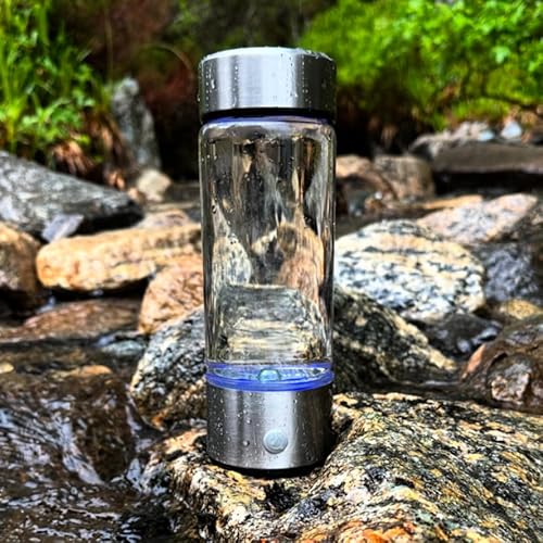 Hydrogen Water Bottle - 4000ppb Portable Hydrogen Water Generator with SPE/PEM Technology, Best Hydrogen Water Bottle for Structured Water, Home, Office, Fitness, and Wellness - Image 6