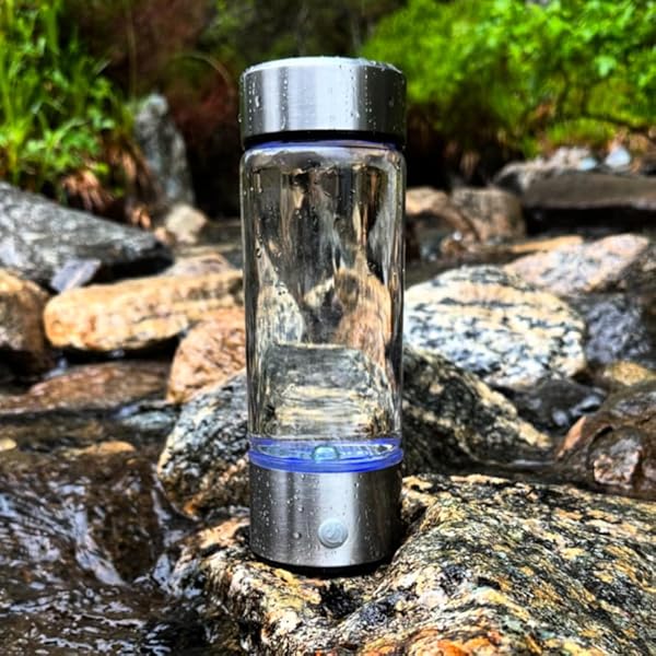 2025 New Hydrogen Water Bottle - 4000ppb Portable Hydrogen Water Generator with SPE/PEM Technology, Best Bottle for Home, Office, Fitness, and Wellness - Image 6