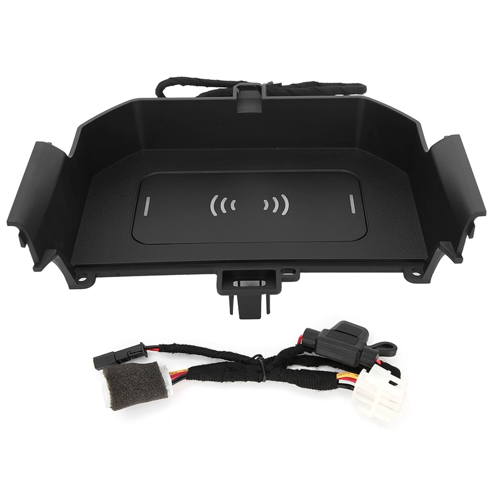Piastra Caricabatterie Wireless Rapida 15 W Induttiva per Serie 5 G30 2017-2020 con Protezione da Sovracorrente per Auto