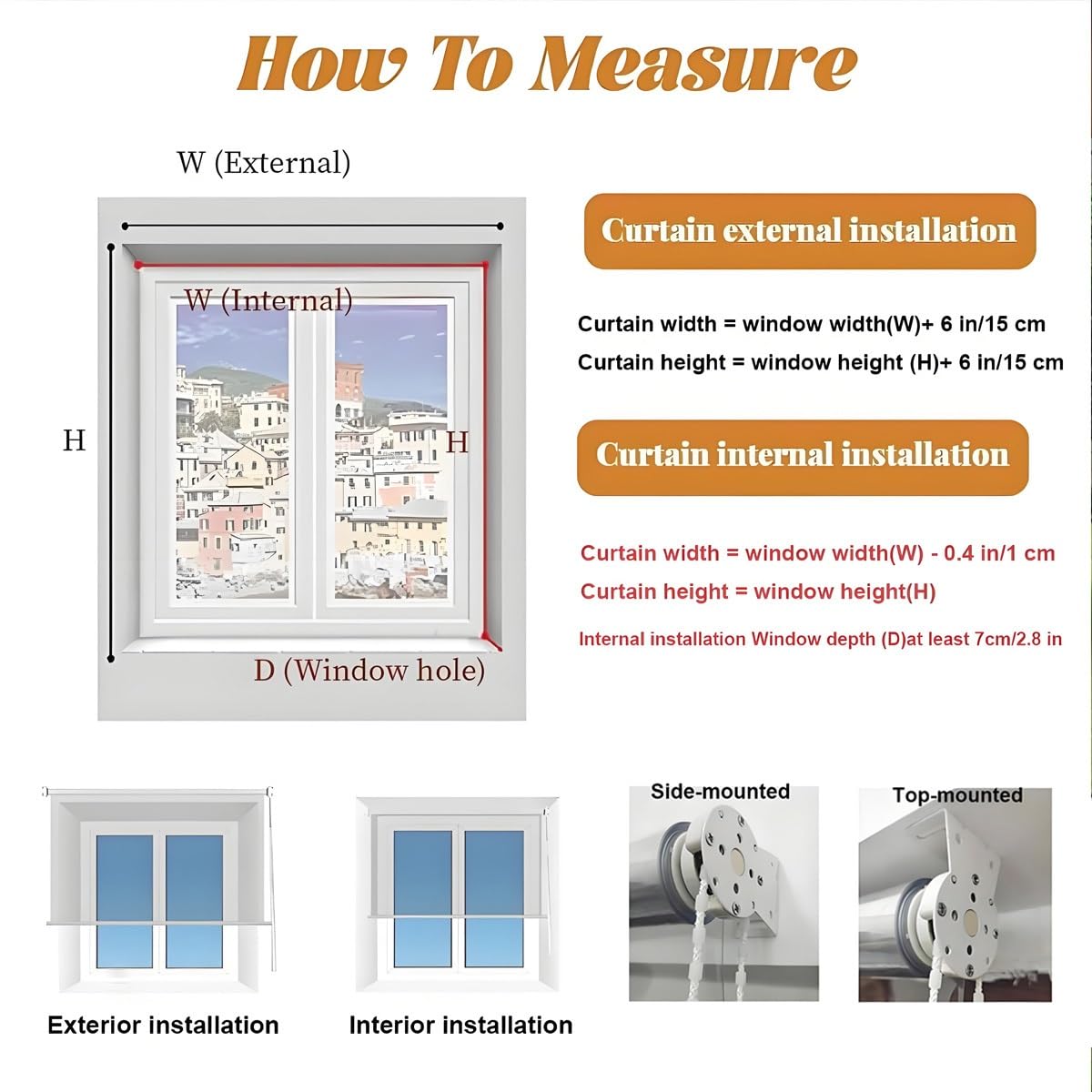 Cortina Enrollable Transparente de PVC - Estores Enrollables Impermeable - para Terraza, Jardín, Balcón, Pérgola, Ventanas Y Puertas - Persianas Cubierta de Vinilo Protectora(W200xH230cm)